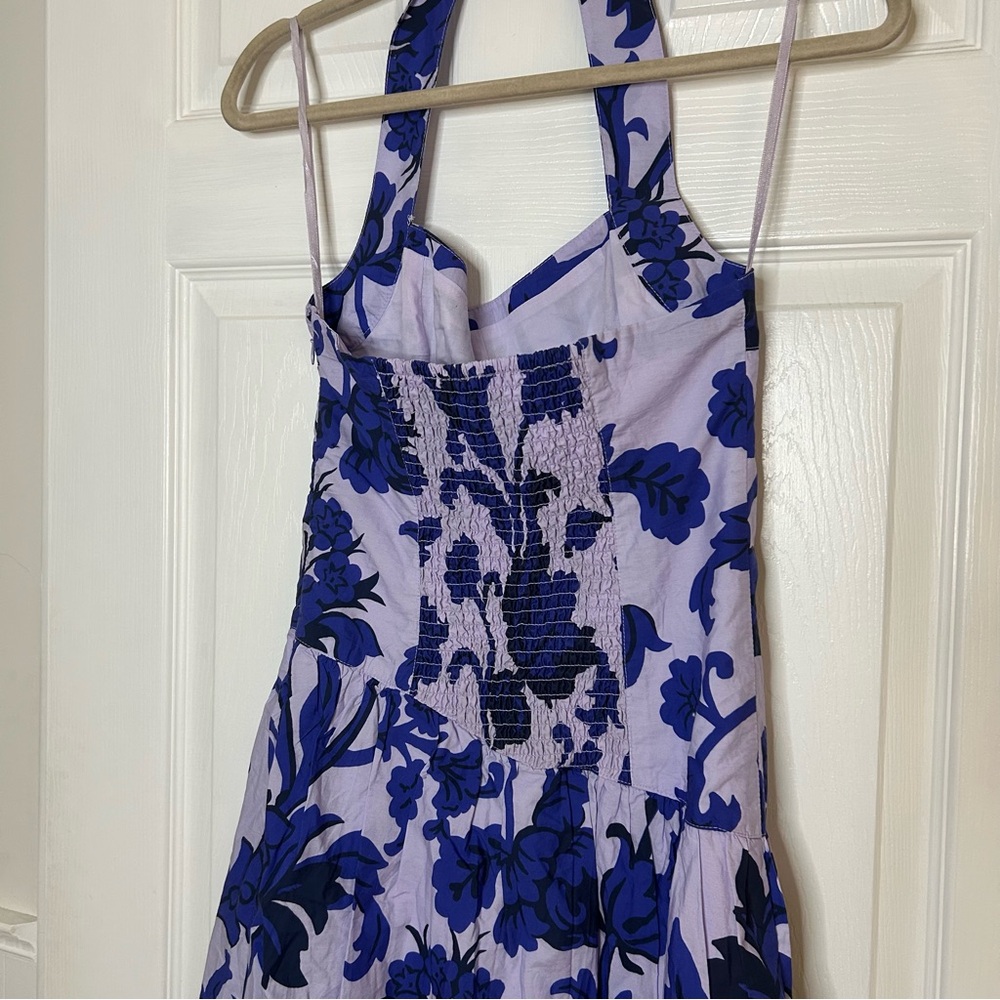 Anthropologie Maeve Halter Bubble Midi Dress - Picture 12 of 16